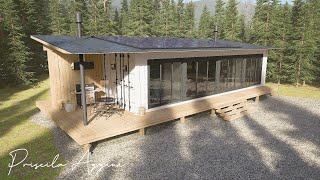 Shipping Container House 3 Bedrooms  Living OFF GRID [upl. by Etheline]