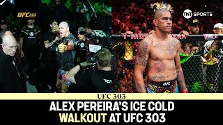 AURA Alex Pereira with the COLDEST walkout at UFC303 🥶  Alex Pereira vs Jiří Procházka 🔥 [upl. by Aenehs770]