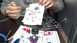 GUNPLA FRAME DRY BRUSHING  SUPER EASY BEGINNER TUTORIAL [upl. by Eelrak]