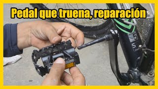 Pedal que truena reparación 90 solo necesitan engrasar y cambio de balines [upl. by Domonic]