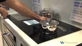 Adjustable FlexInduction cooktop from Siemens  Winning Appliances [upl. by Oiramat]