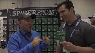 SpiderWire Stealth Smooth 12 carrier braid  ICAST 2019 [upl. by Lledyr]