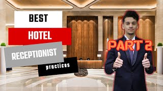 Hotel receptionist training video part 2 [upl. by Roda697]