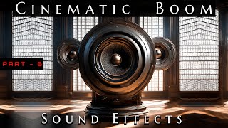 Cinematic Boom Sound Effects Part 6 [upl. by Quillon]