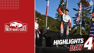 Rallye MonteCarlo 2024  Highlights Day 4 [upl. by Tirza769]