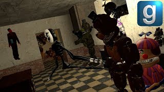 Gmod FNAF  Ultimate Custom Night Map [upl. by Hauck]