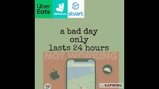 Back to the REALITY of delivering in the uk  Ubereats  Deliveroo  Stuart  Just Eat [upl. by Aneladdam]