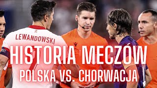 ⚽ HISTORIA MECZÓW POLSKA 🆚 CHORWACJA [upl. by Wayland724]