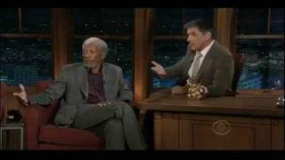 Morgan Freeman reacts to my Morgan Freeman impression [upl. by Ened]