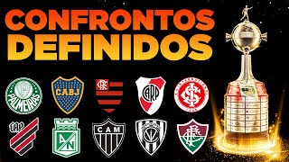 ⚽️ SORTEIO DAS OITAVAS DE FINAL DA CONMEBOL LIBERTADORES 2023  CONFRONTOS DEFINIDOS [upl. by Dittman]