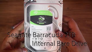 Seagate Barracuda 2TB Internal Drive ST2000DM006  Unboxing  Windows Installation [upl. by Sterner]