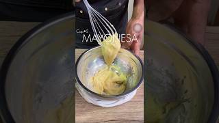 Mayonesa casera ✅👨‍🍳 mayonnaise mayo mayonesacasera [upl. by Ona]