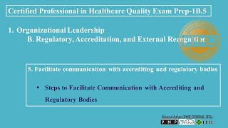 Certified Professional in Healthcare Quality CPHQ Exam Prep1B5 [upl. by Sucram]