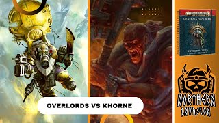 New Kharadron Overlords Vs Blades of Khorne 2000pts Age of Sigmar Battle Report [upl. by Retsehc958]