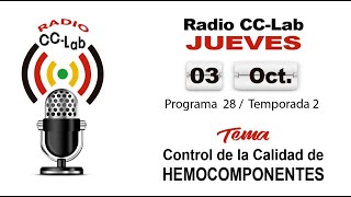 Programa 28 Control de la calidad de hemocomponentes [upl. by Risan]