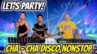 NEW LETS PARTY CHA  CHA DISCO NONSTOP LIVE BAND 2023  APOLLO BAND FT ZALDY MINI SOUND [upl. by Haneen]