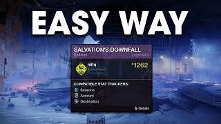 Destiny Europa Eclipse Zone How to get SALVATIONS DOWNFALL emblem [upl. by Aicatsan]