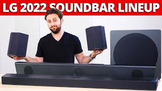 LG 2022 Soundbar Lineup  Which one should you buy [upl. by Aidni314]