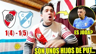 RIVER 14 vs TEMPERLEY 15 😡 Reacción de un Hincha de RIVER RE CALIENTE 😡 Copa ARGENTINA [upl. by Ahser524]