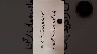 Khannam Calligraphy shortviralvideos persiancalligraphy calligraphyloverwithcalligraphypen [upl. by Ramah861]