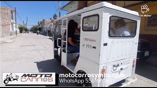 DANDO UNA VUELTA EN UNMOTOCARRO ZMOTO RUNGA PASAJEROS 250 [upl. by Boyer]