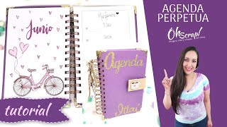 📝 Cómo hacer una agenda personalizada fácil y hermosa 🌸 ¡Descarga archivo GRATIS 📩 [upl. by Zachar]