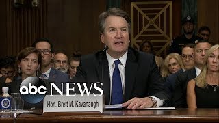 Brett Kavanaugh delivers opening statement at hearing [upl. by Lindahl]