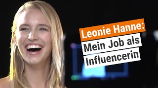 Influencerin Leonie Hanne quotIch bin nicht die klassische Rampensauquot  Orange by Handelsblatt [upl. by Aksehcnarf962]