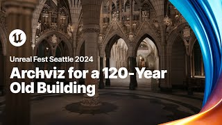 Architectural Visualization for Design Strategies on a 120 YearOld Building  Unreal Fest 2024 [upl. by Elirpa]