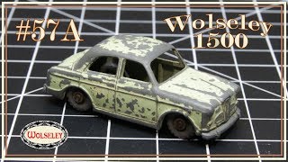 Matchbox 57A Wolseley 1500  Restoration [upl. by Rochkind]