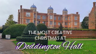 Doddington Hall at Christmas a Magical Christmas Wonderland awaits you at Elizabethan Doddington 🌟 [upl. by Imeon777]