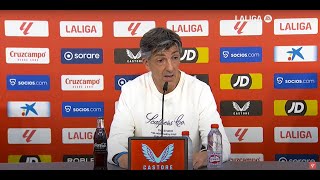 Rueda de prensa Sevilla FC vs Real Sociedad [upl. by Edward]