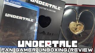 Undertale PS Vita Fangamer Collectors Edition Unboxing  Review  Kelphelp [upl. by Evania931]