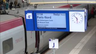 Omroep Thalys ParisNord te Rotterdam [upl. by Doane428]