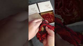 Гердан gerdan flowers beadworks handmade hendmade упаковка [upl. by Arelus548]