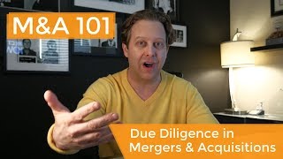 Mergers and Acquisitions Due Diligence Explained [upl. by Nesila551]