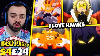 ENDEAVOR IS FINALLY THE NUMBER 1 HERO  My Hero Academia 4x24 Reaction Ep 87 [upl. by Pedroza525]