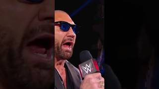 GIVE ME WHAT I WANT batista tripleh wrestlemania wwe [upl. by Kissee]