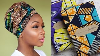 6 Easy HEADWRAP Styles  Style [upl. by Rori]