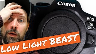 Canon EOS R6 mark ii  Low Light Test vs Sony A7siii  Canon filmmaking sonyalpha [upl. by Danieu]