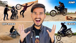 Crazy OffRoading On Bike 😱 Virender Singh [upl. by Llednahc599]