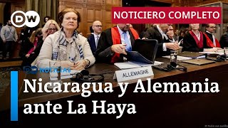 DW Noticias del 8 de abril Empieza juicio de Nicaragua contra Alemania Noticiero completo [upl. by Bentlee716]