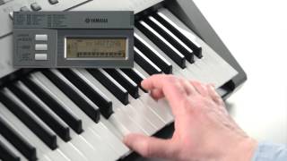 PSRE353 Digital Keyboard Overview [upl. by Olshausen]