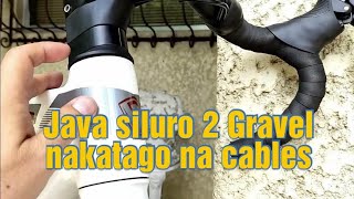 My first Gravel bike Java Siluro 2 gravel bike quick bike check naka full internal cabling sa frame [upl. by Claudie166]