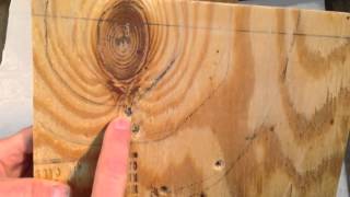 How far will different types of ammo penetrate into plywood [upl. by Socram12]