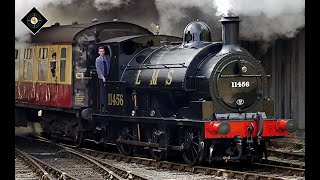 LMS 2F 060ST 11456  Bury Bolton Street on the ELR 111024 preserved steam railway [upl. by Eenat]