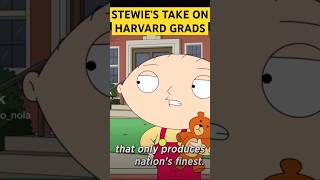 STEWIE’s TAKE ON HARVARD 😉… stewiegriffin familyguy shorts funny disconola unabomber [upl. by Nnaik]