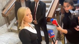 LIVE🔴 Ministerka Saková prehovorila o Kamilovi Šaškovi [upl. by Aruabea]