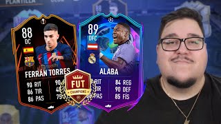 FUT CHAMPIONS con ALABA 89 y FERRÁN TORRES 88 RTTF  FIFA 23 ULTIMATE TEAM [upl. by Barrada]