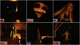 ALL SCARY MOMENTS AND JUMPSCARES  Kampong  Chapter 2  Roblox [upl. by Anegal]